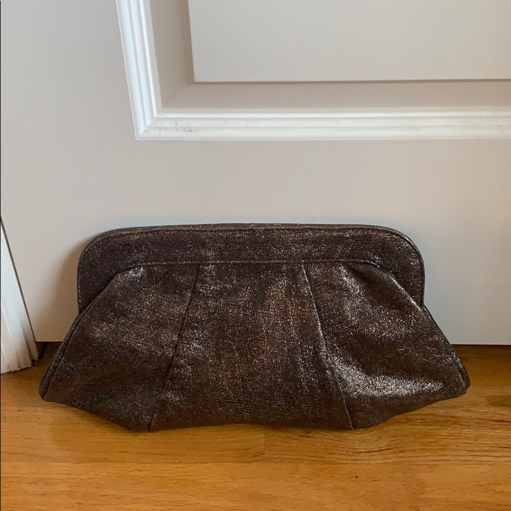 Lauren Merkin clam clutch